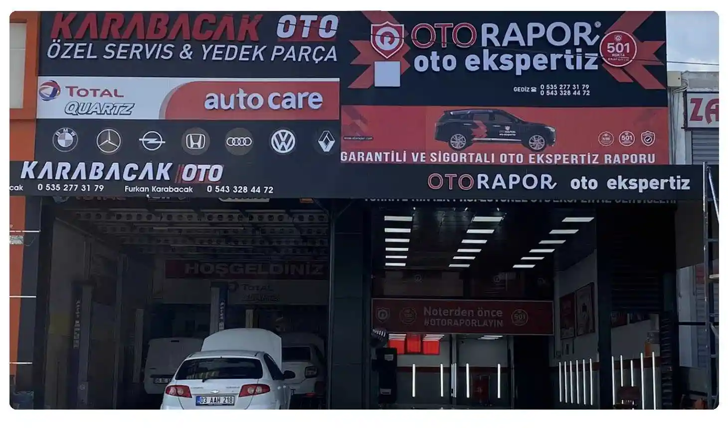 Otorapor Kütahya Gediz Oto Ekspertiz